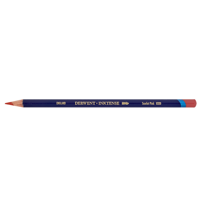 Rose écarlate - crayon Inktense Derwen