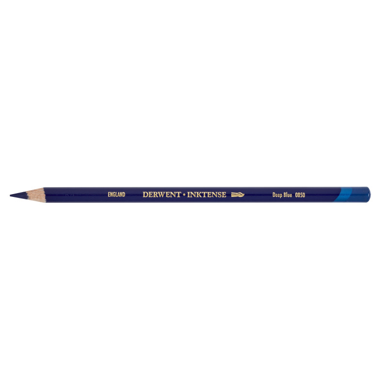 Bleu profond - crayon Inktense Derwen