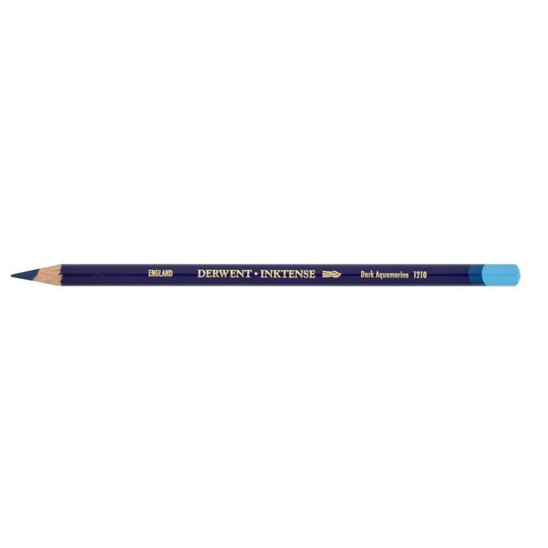 Bleu outremer foncé - crayon Inktense Derwen