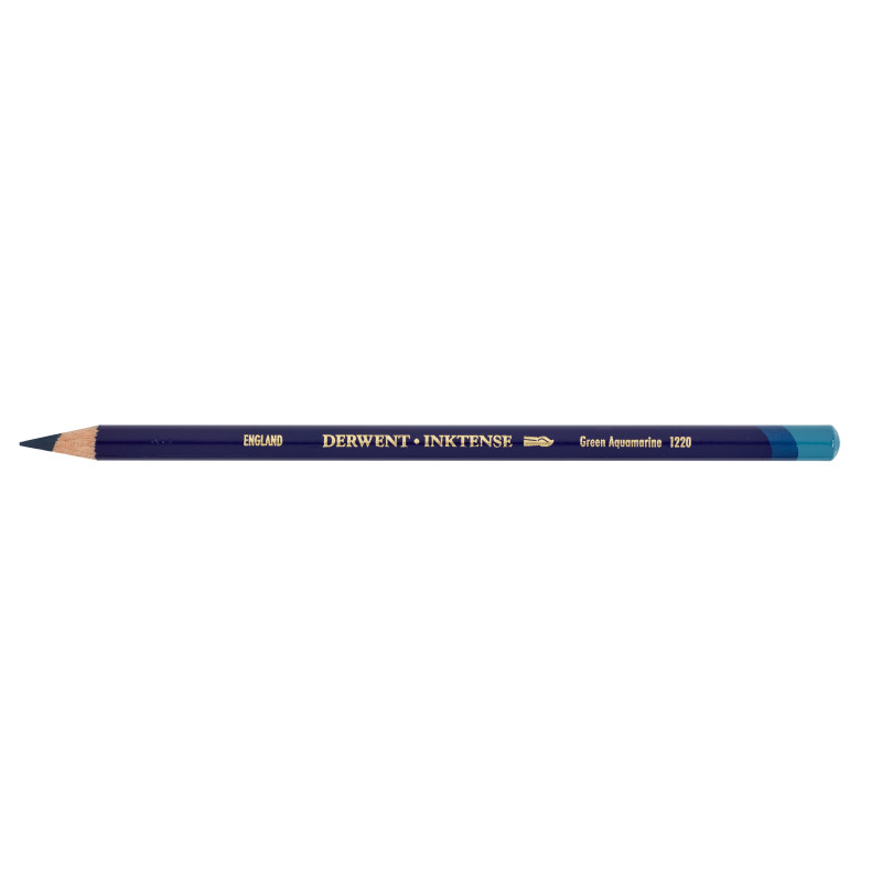 Vert aigue marine - crayon Inktense Derwen