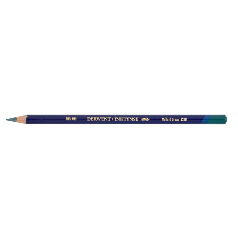 Vert Colvert - crayon Inktense Derwen