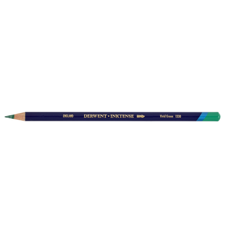 Vert vif - crayon Inktense Derwen