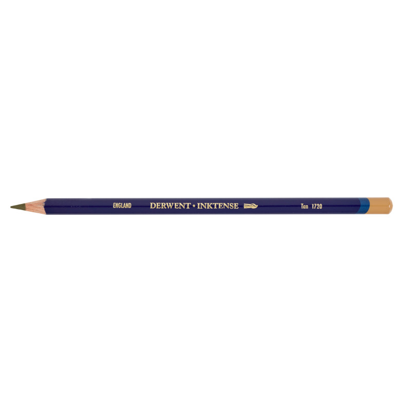 Brun roux - crayon Inktense Derwen