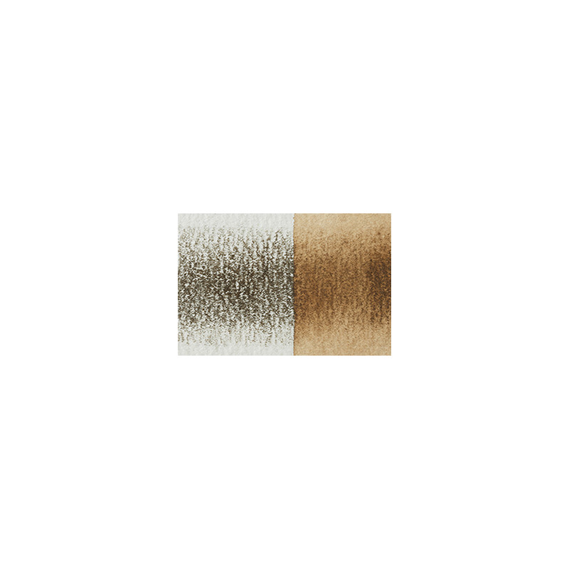 Brun amande - crayon Inktense Derwen
