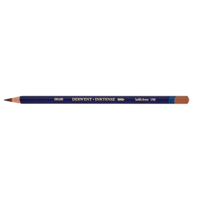 Brun amande - crayon Inktense Derwen