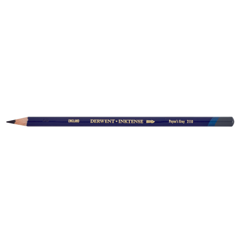 Gris de Payne - crayon Inktense Derwen
