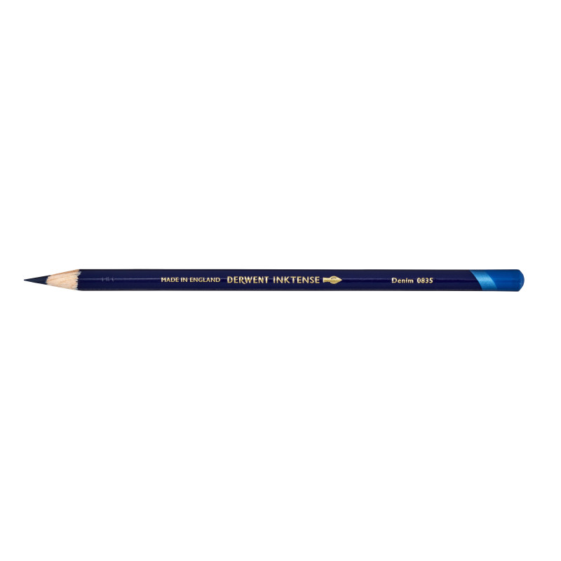 Denim - crayon Inktense Derwen