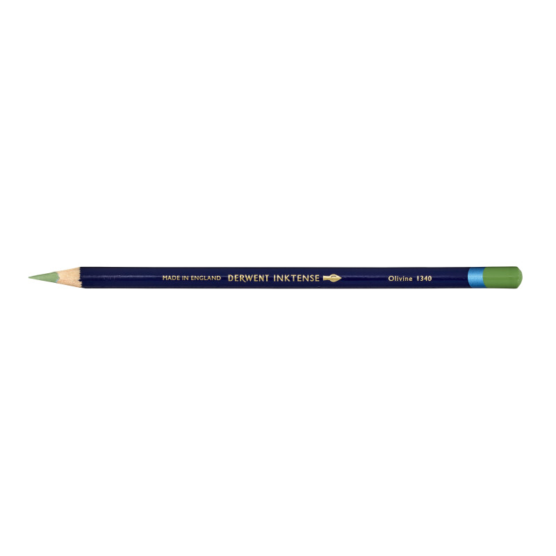 Vert Olive - crayon Inktense Derwen