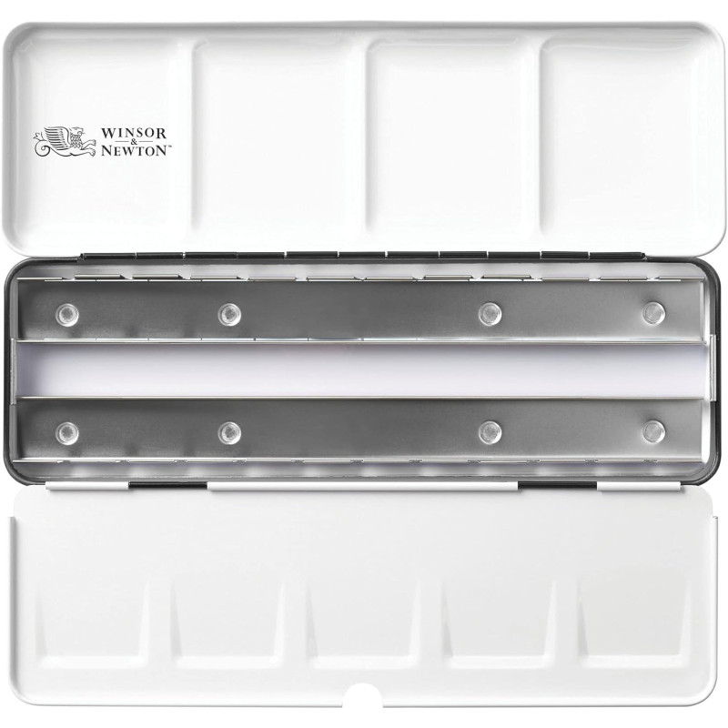 Boîte métal vide Winsor & Newton pour 24 ½ godets