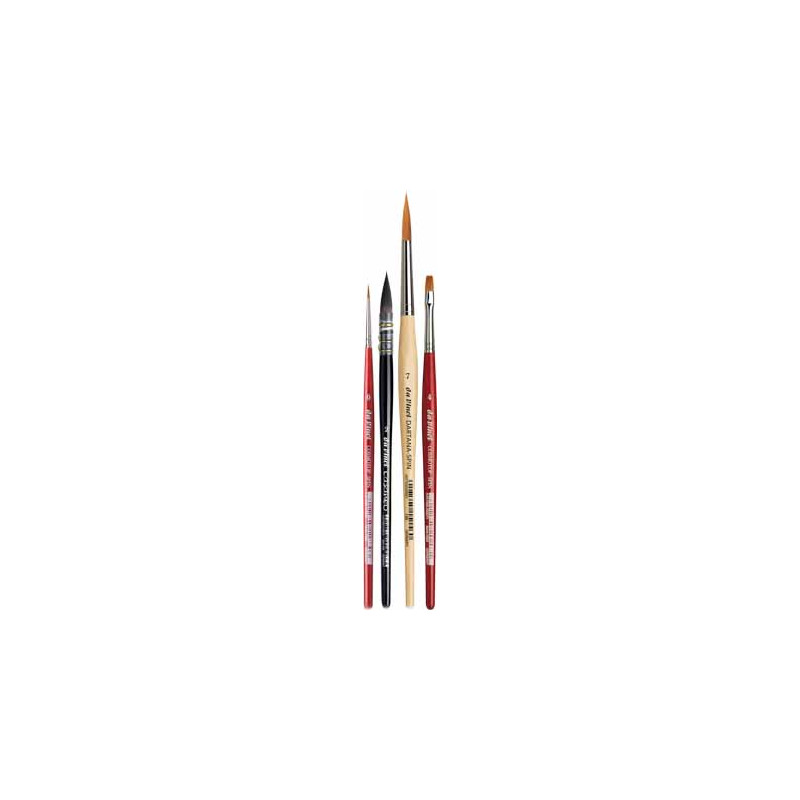 Set de 4 pinceaux Urban Watercolor journey par May et Berry 5601 Da Vinci