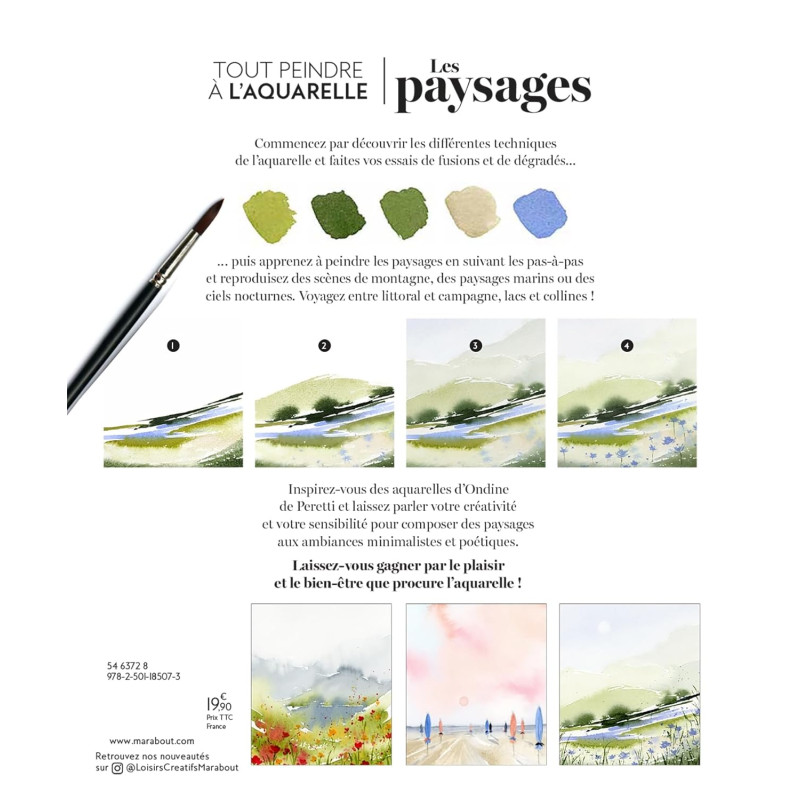 Tout peindre à l'aquarelle - Les paysages