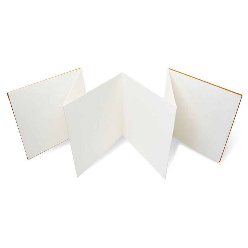 Album accordéon USKbook 20x20 300g grain torchon Sennelier