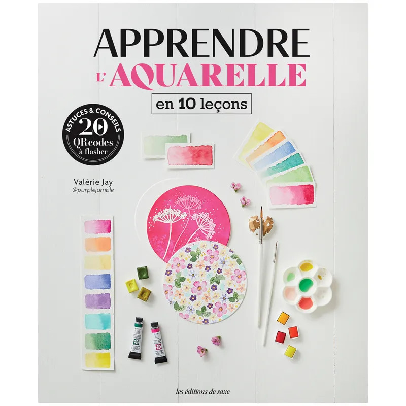 Apprendre l'aquarelle en 10 leçons, Valérie Jay