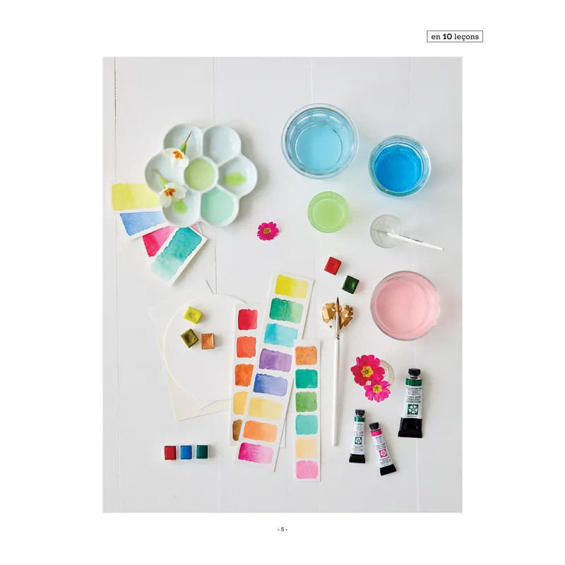 Apprendre l'aquarelle en 10 leçons, Valérie Jay