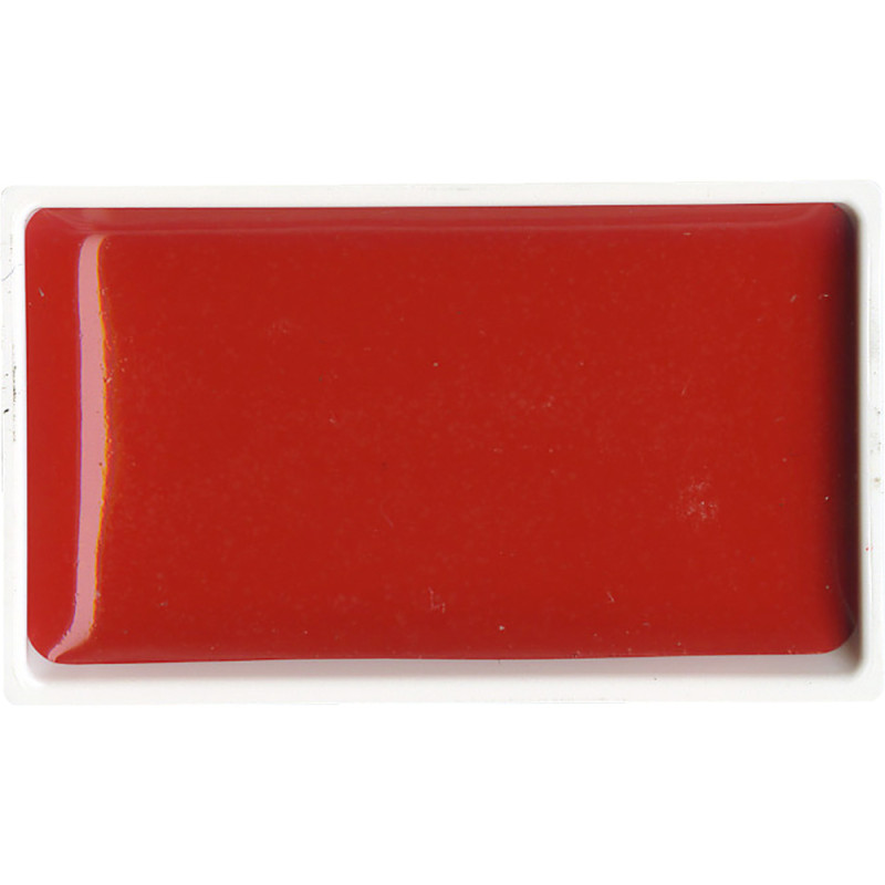 Rouge Cadmium - aquarelle extra fine Gansai Godet Japonnais Kuretake