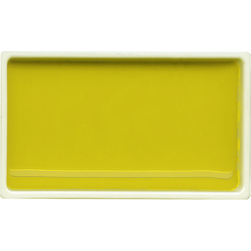 Jaune Safran - aquarelle extra fine Gansai Godet Japonnais Kuretake