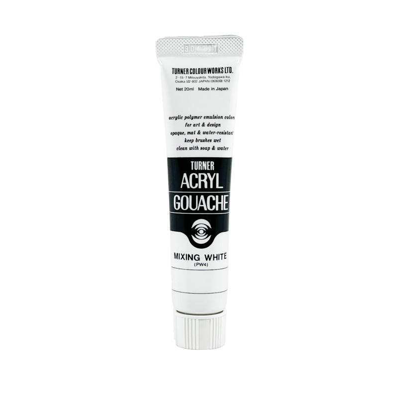 Blanc de Mélange - acryl gouache Tube 20ml Turner