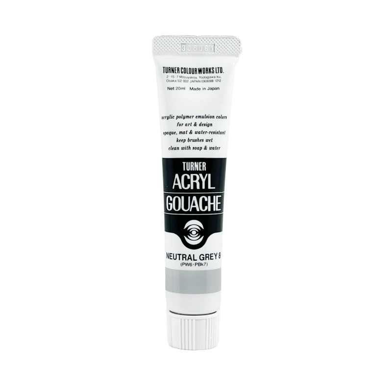 Gris Neutre 8 - acryl gouache Tube 20ml Turner