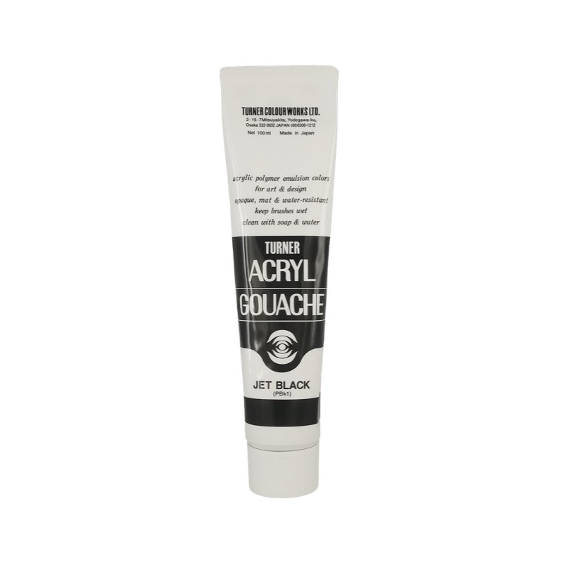Noir Intense - acryl gouache Tube 20ml Turner