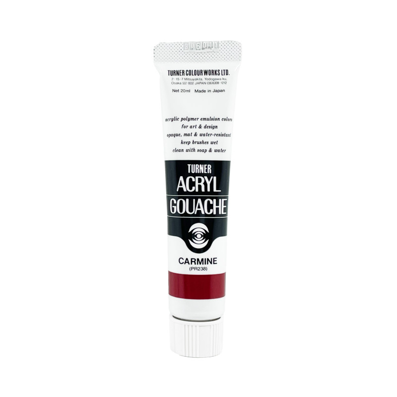 Carmin - acryl gouache Tube 20ml Turner