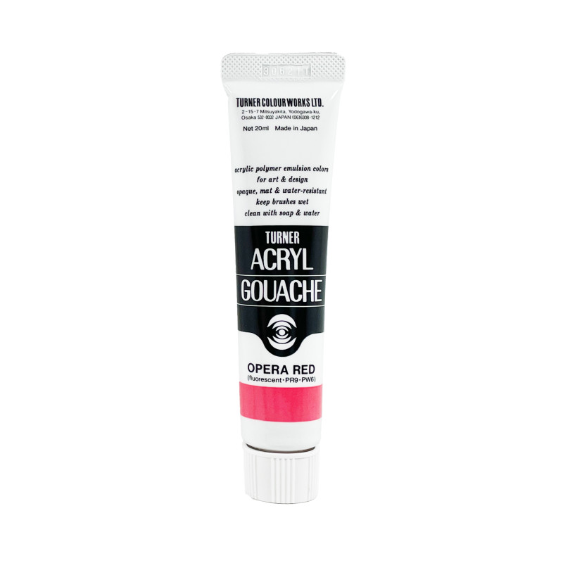 Rouge Opéra - acryl gouache Tube 20ml Turner