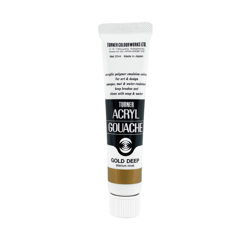 Or Profond - acryl gouache Tube 20ml Turner