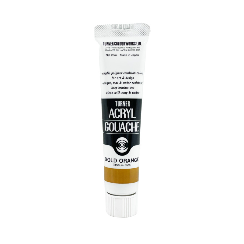 Orange Doré - acryl gouache Tube 20ml Turner