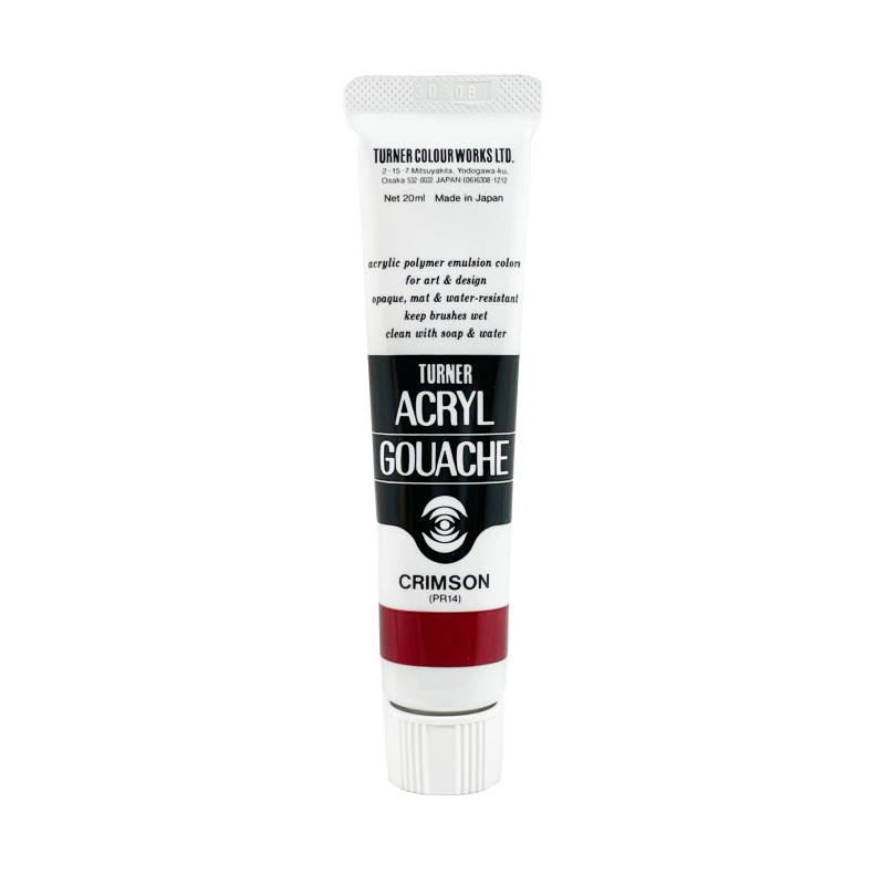 Cramoisi - acryl gouache Tube 20ml Turner