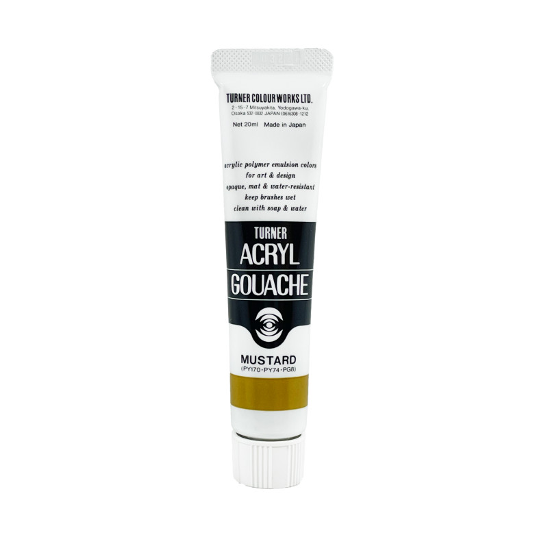Moutarde - acryl gouache Tube 20ml Turner