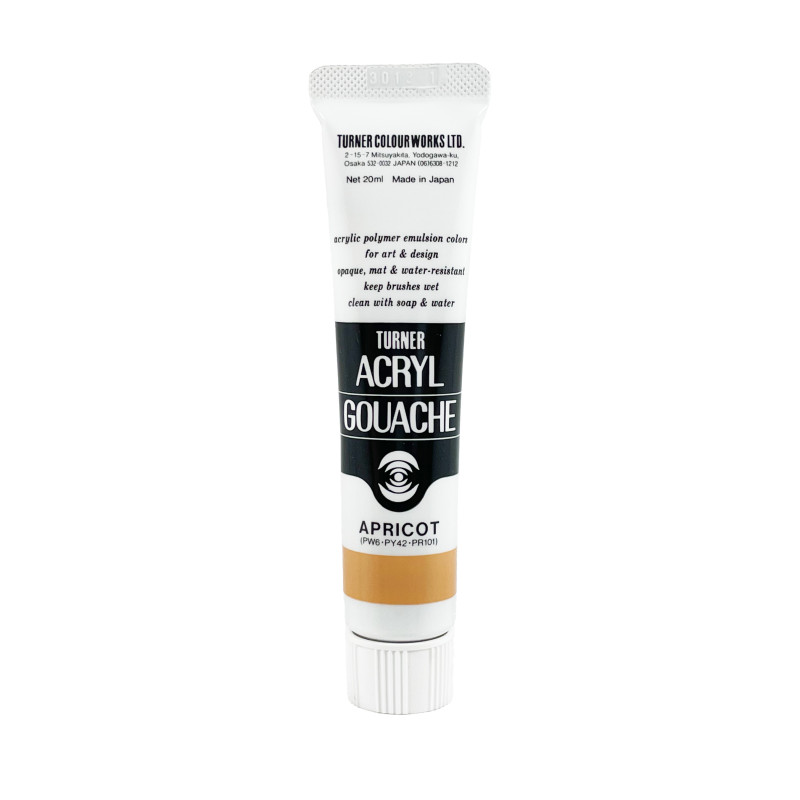 Abricot - acryl gouache Tube 20ml Turner