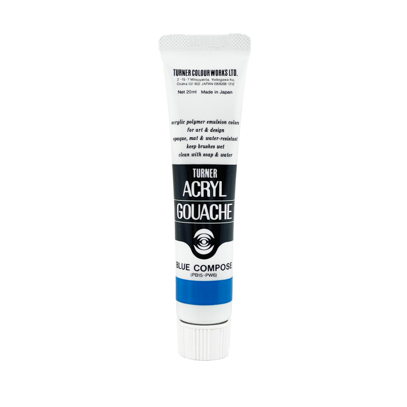 Bleu Composé - acryl gouache Tube 20ml Turner