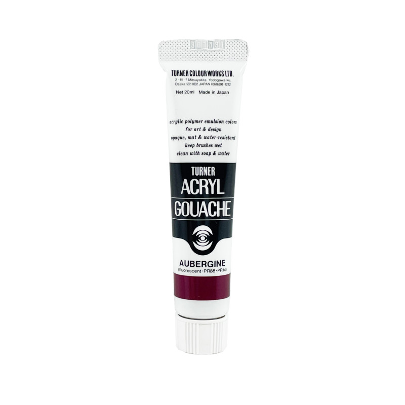 Aubergine - acryl gouache Tube 20ml Turner
