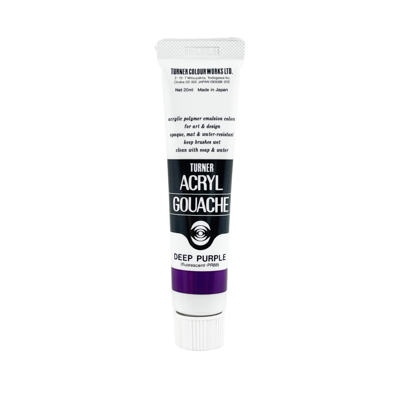 Pourpre Profond - acryl gouache Tube 20ml Turner