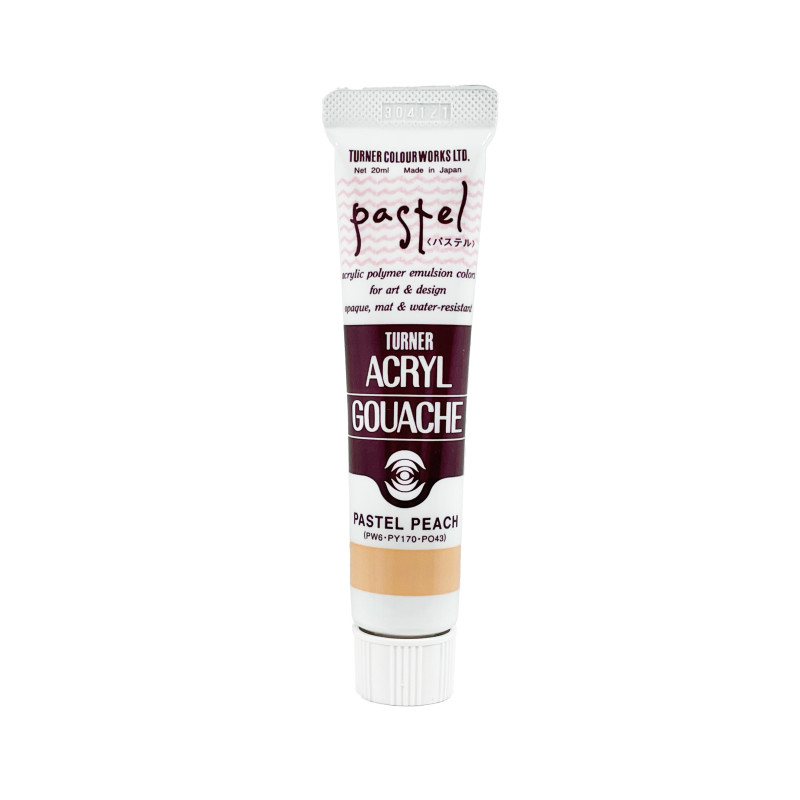 Peche Pastel - acryl gouache Tube 20ml Turner