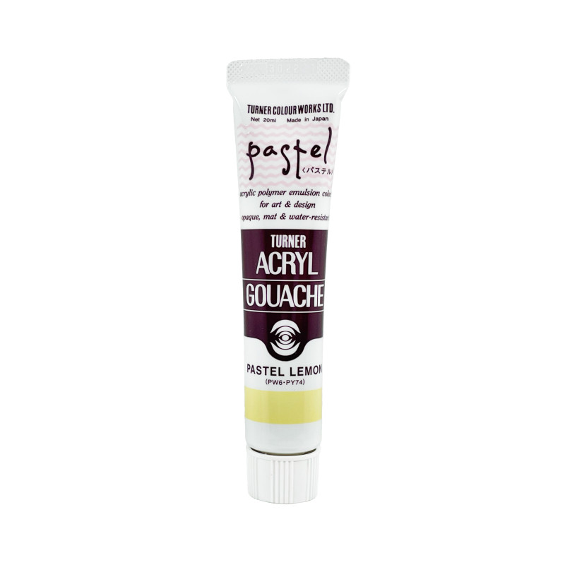 Citron Pastel - acryl gouache Tube 20ml Turner