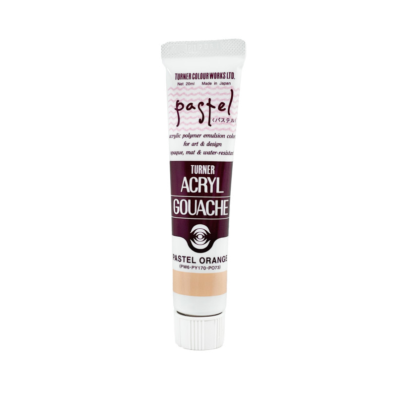 Orange Pastel - acryl gouache Tube 20ml Turner