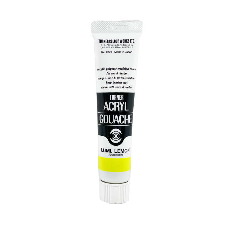 Citron Lumineux - acryl gouache Tube 20ml Turner