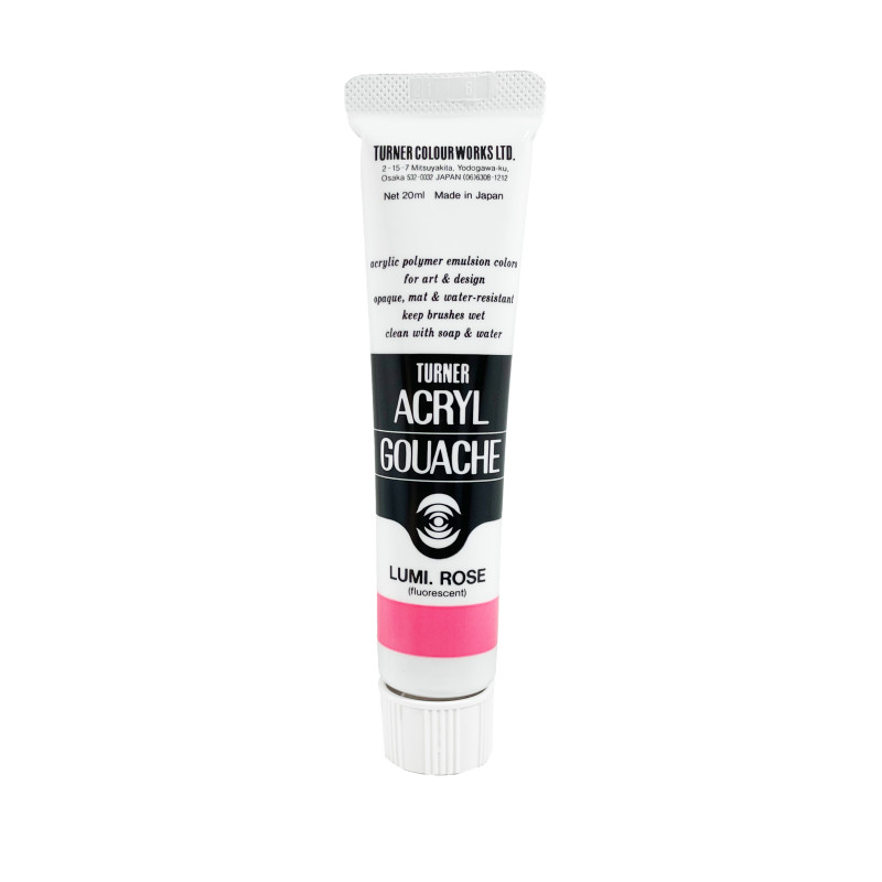 Rose Lumineux - acryl gouache Tube 20ml Turner