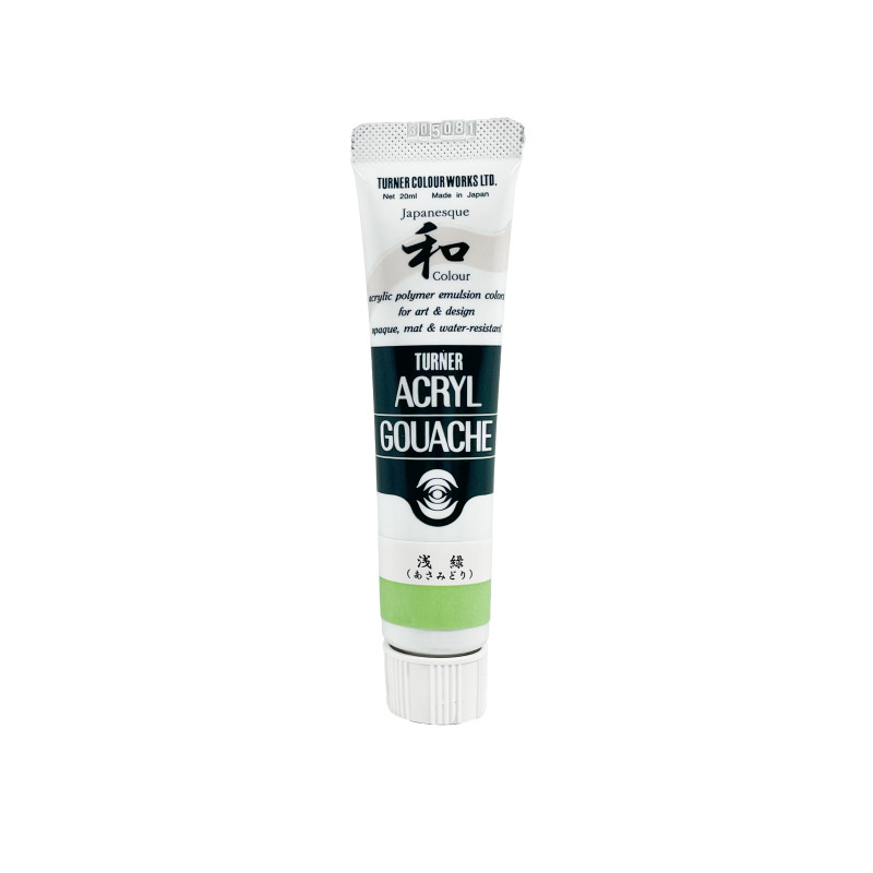 J. Vert Pâle - acryl gouache Tube 20ml Turner