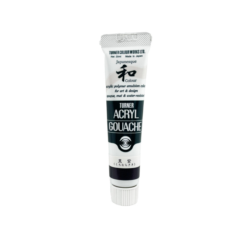 J. Pourpre Noir - acryl gouache Tube 20ml Turner