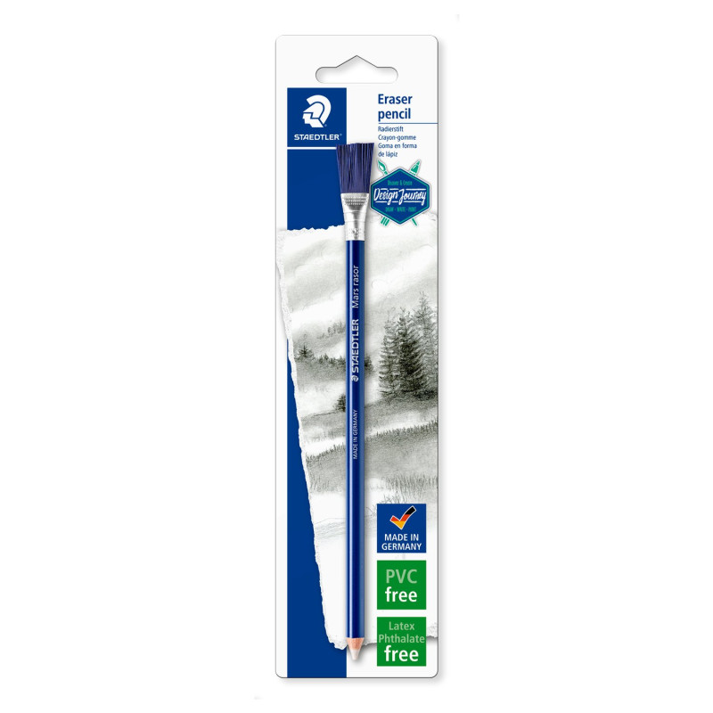 crayon gomme avec embout brosse Staedtler