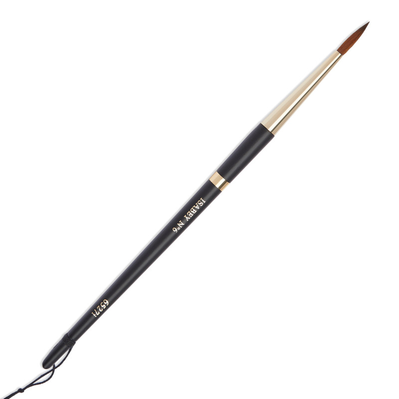 Pinceau aquarelle rond isagold série n°6527i Isabey n°8