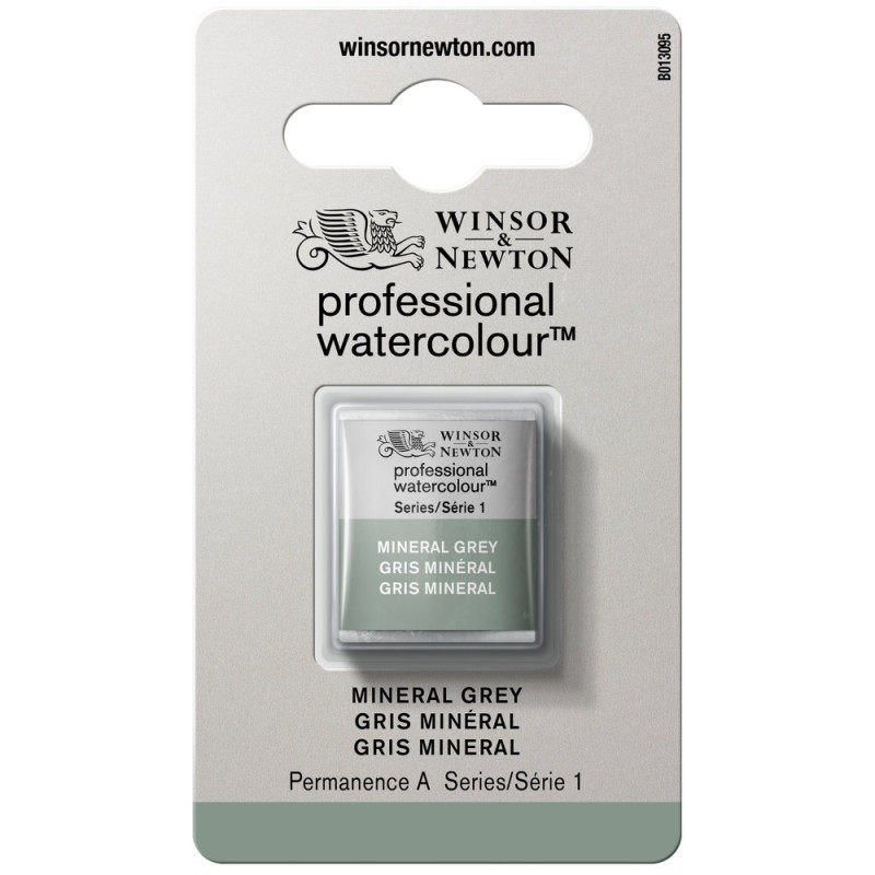 Gris Minéral - Aquarelles 1/2 Godet Winsor & Newton