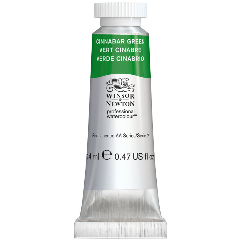 Vert cinabre - AquarellesTube 14 ml Winsor & Newton