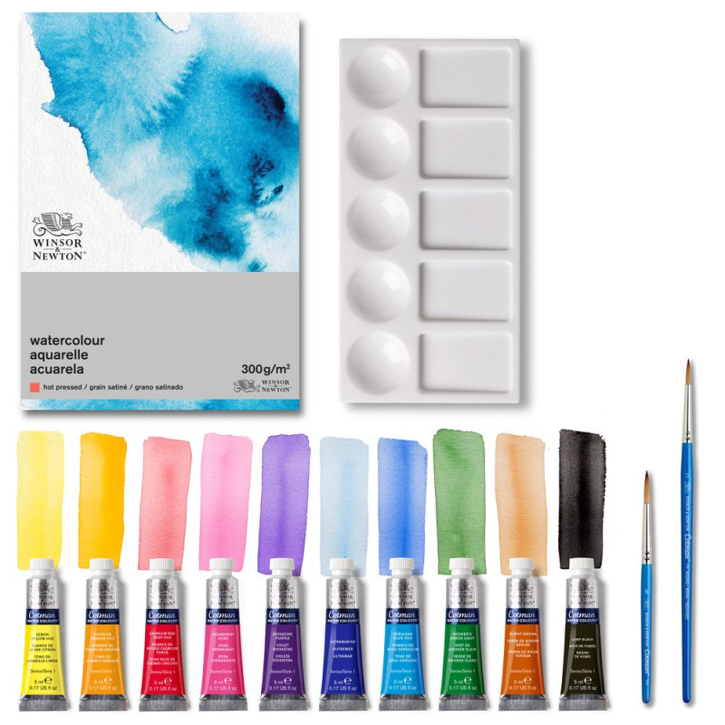 Set Les essentiels de l'aquarelle Cotman Winsor & Newton