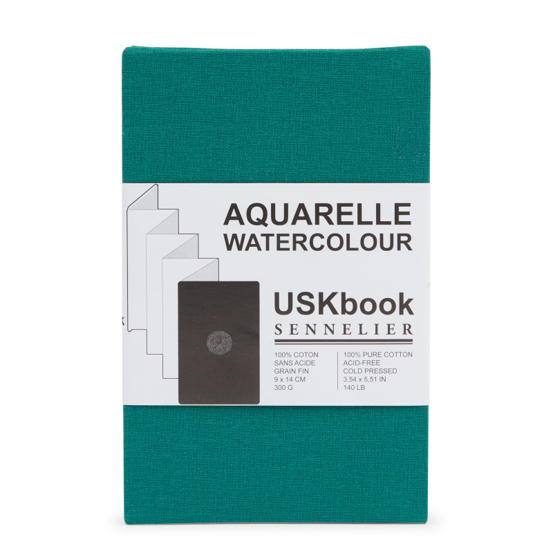 Album accordéon USKbook 9x14 300g grain fin Sennelier