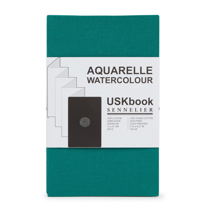Album accordéon USKbook 13x21 300g grain fin Sennelier