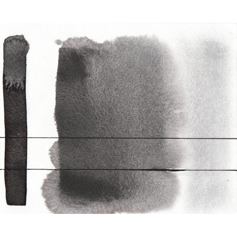 Fer chromite noir- Aquarelles Godet Roman Szmal