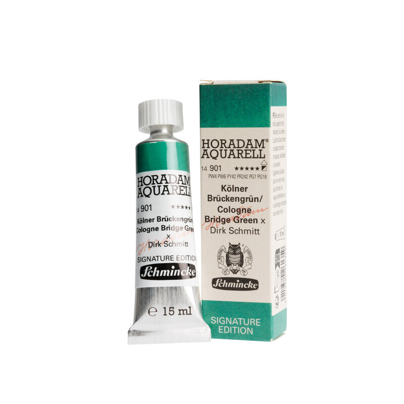 Vert pont de Cologne - Tube 15 ml Schmincke Horadam Signature