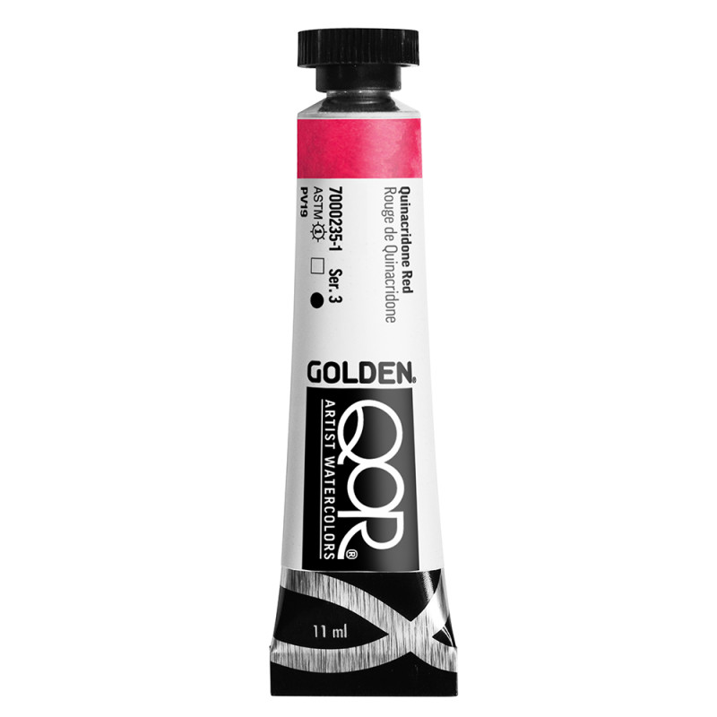 Rouge de QuinacridoneAquarelle Tube 11ml QoR